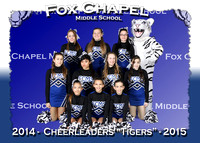 Fox Chapel MS Cheerleading 2014-2015