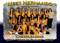 West Hernando MS Cheerleaders 2011-2012
