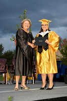 Citrus High- Graduation, Receiving Diploma 6-2-09