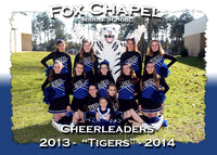 Fox Chapel MS Cheerleaders 2013-14
