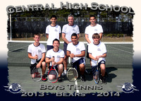 Central HS Boys & Girls Tennis 2013-14