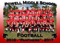 Powell Middle School Football