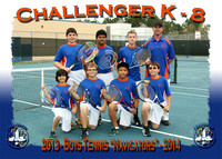 Challenger K8 Boys & Girls Tennis 2013-14
